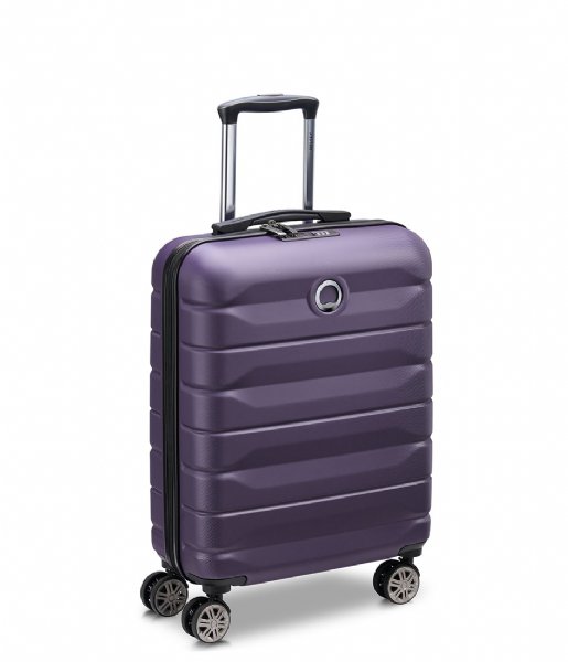 Delsey Håndbagage kufferter Air Armour 55cm Slim Trolley Dark Purple